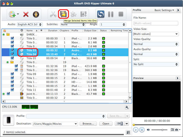 Xilisoft DVD Ripper Ultimate For Mac