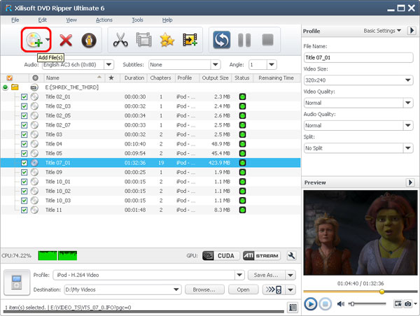 Xilisoft DVD Ripper Ultimate