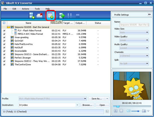 Xilisoft FLV Converter