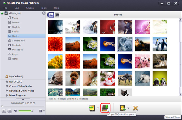 How to transfer iPad files