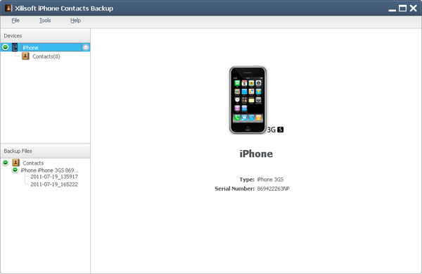 Free iphone contacts backup software