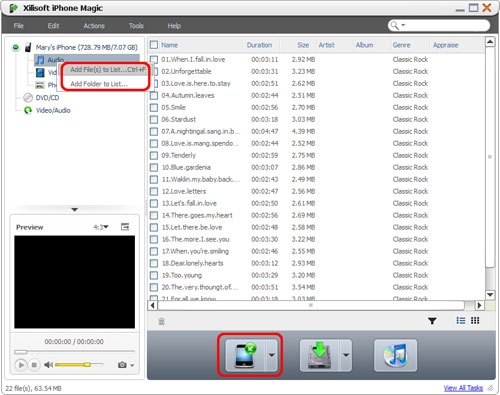 How to transfer iPhone files