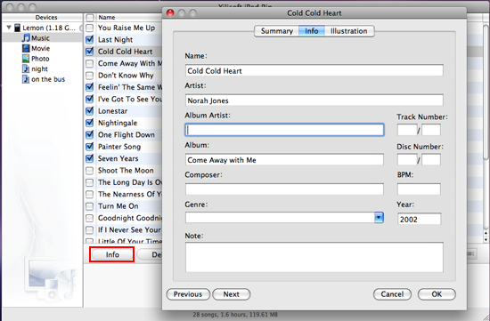 Xilisoft iPod Rip for Mac