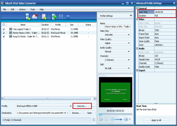 How to put video to iPod