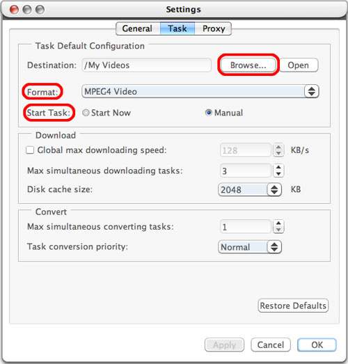 Xilisoft Youtube Video Converter for Mac