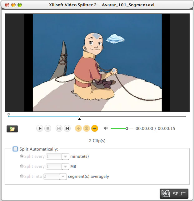 Xilisoft Video Splitter 2 for Mac